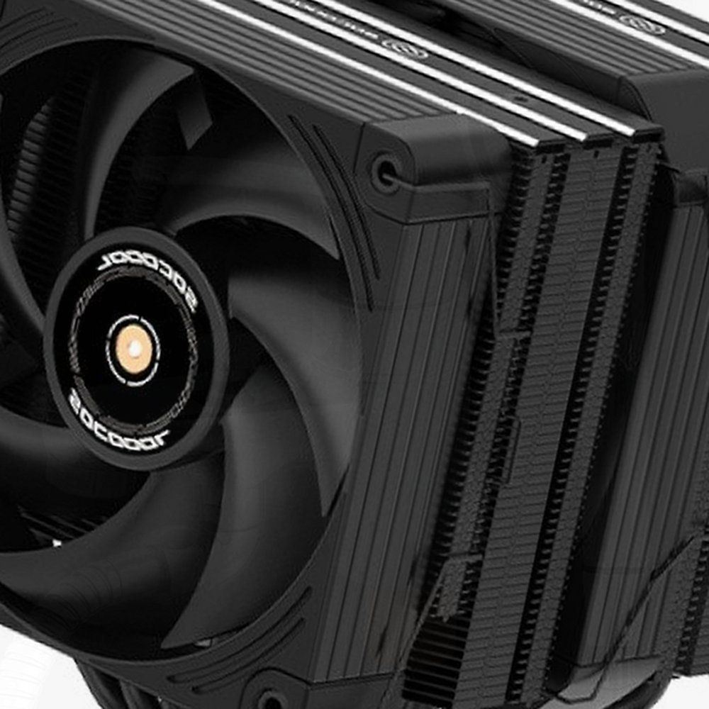 솔더링 공랭 CPU 쿨러 블랙 듀얼 타워 고성능 컴퓨터