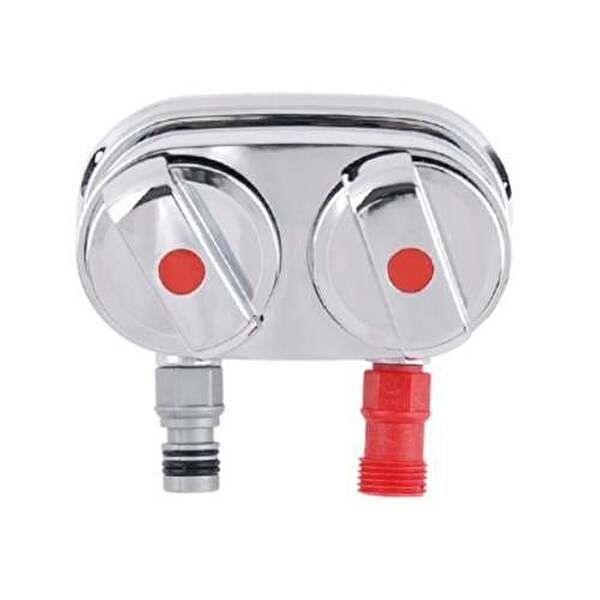 수전 세탁기 전용 2구형 수도꼭지 온수-WD41618