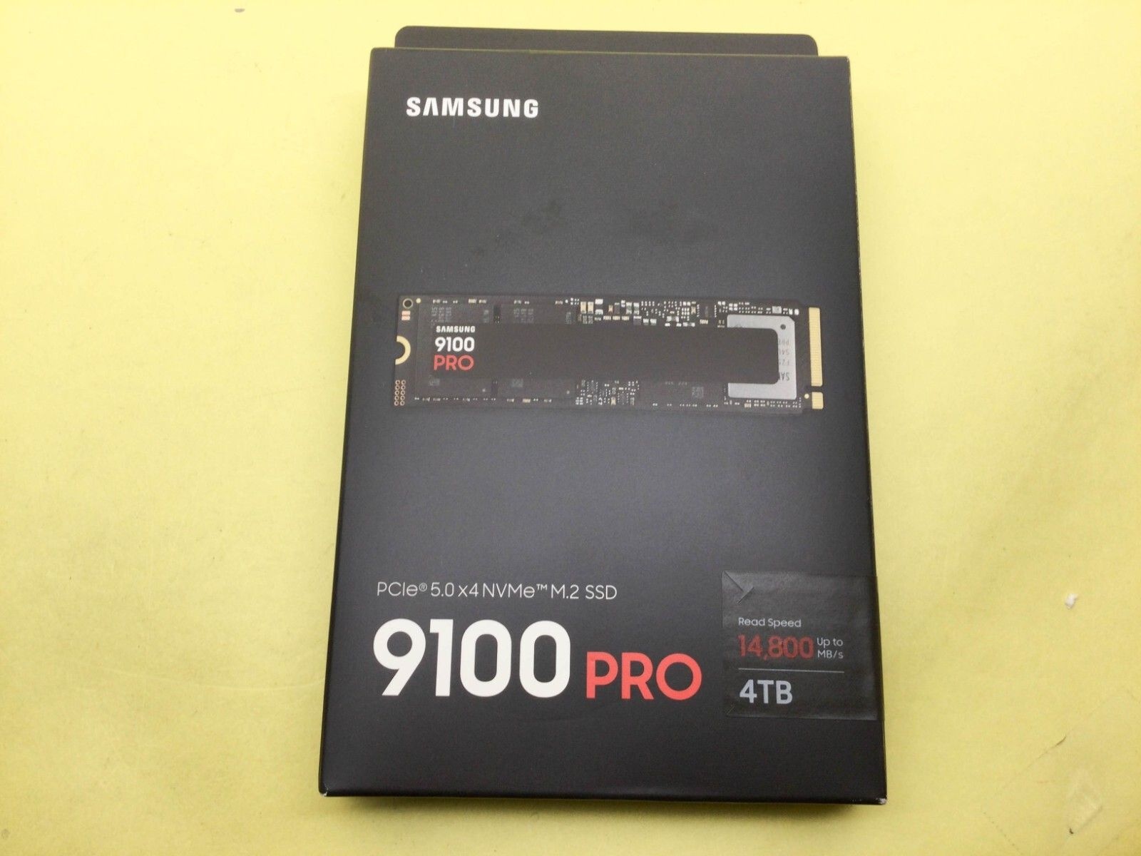 Samsung 삼성 SAMSUNG [세금포함] [정품] 9100 PRO 4TB M.2 2280 PCIe 5.0x4 NVMe Internal SSD 솔리드 스테이트 드라이브[세금포함] MZ-VAP4T0B
