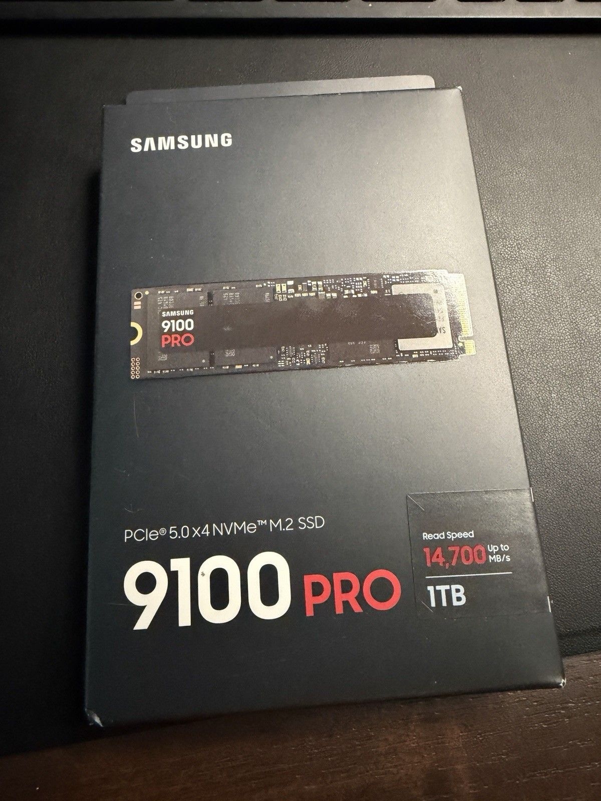 삼성 SAMSUNG [세금포함] [정품] SSD 솔리드 스테이트 드라이브[세금포함] 9100 PRO 1TB, PCIe 5.0x4 M.2 2280 Internal (MZ VAP1T0B/AM
