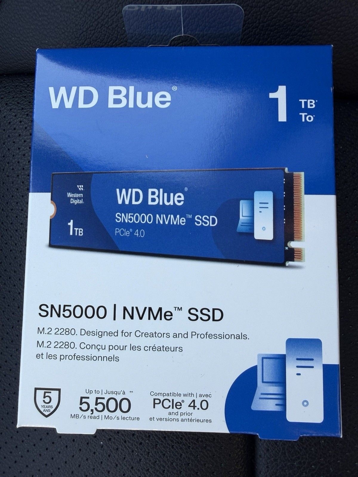 Western Digital 웨스턴 디지털 WD 블루 1TB SN5000 NVMe PCIe Gen 4.0 M.2 2280 Internal SSD 솔리드 스테이트 드라이브[세금포함] [정품] 3394065 31