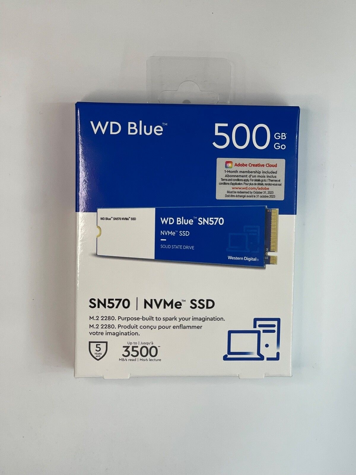 웨스턴 디지털 브랜드 NEW!!! WDS500G3B0C SN570 500GB M.2 2280 Internal SSD 솔리드 스테이트 드라이브[세금포함] [정품] 3395191