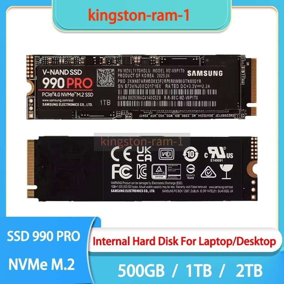Unbranded 삼성 SAMSUNG [세금포함] [정품] SSD 솔리드 스테이트 드라이브[세금포함] 990 PRO 1TB 2TB 500GB PCIe Gen 4.0x4 For LAPTOP 랩탑