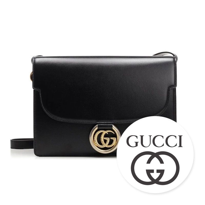 구찌 국내당일 구찌 여성 GG 로고 플라크 숄더 백 크로스 백 블랙 Gucci 589471 1DB0G 1000 정품100%