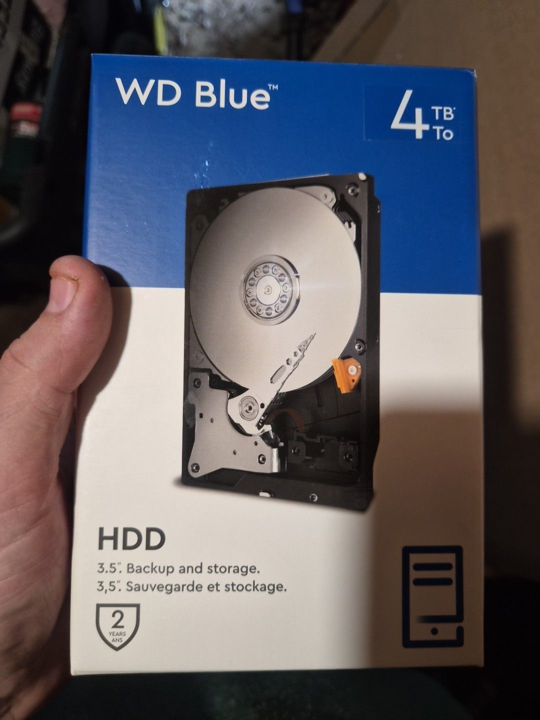 WD - 블루 4TB PC 내장 하드디스크 드라이브 [세금포함] [정품] for 데스크탑s 40EZAX 3394048 377018634776