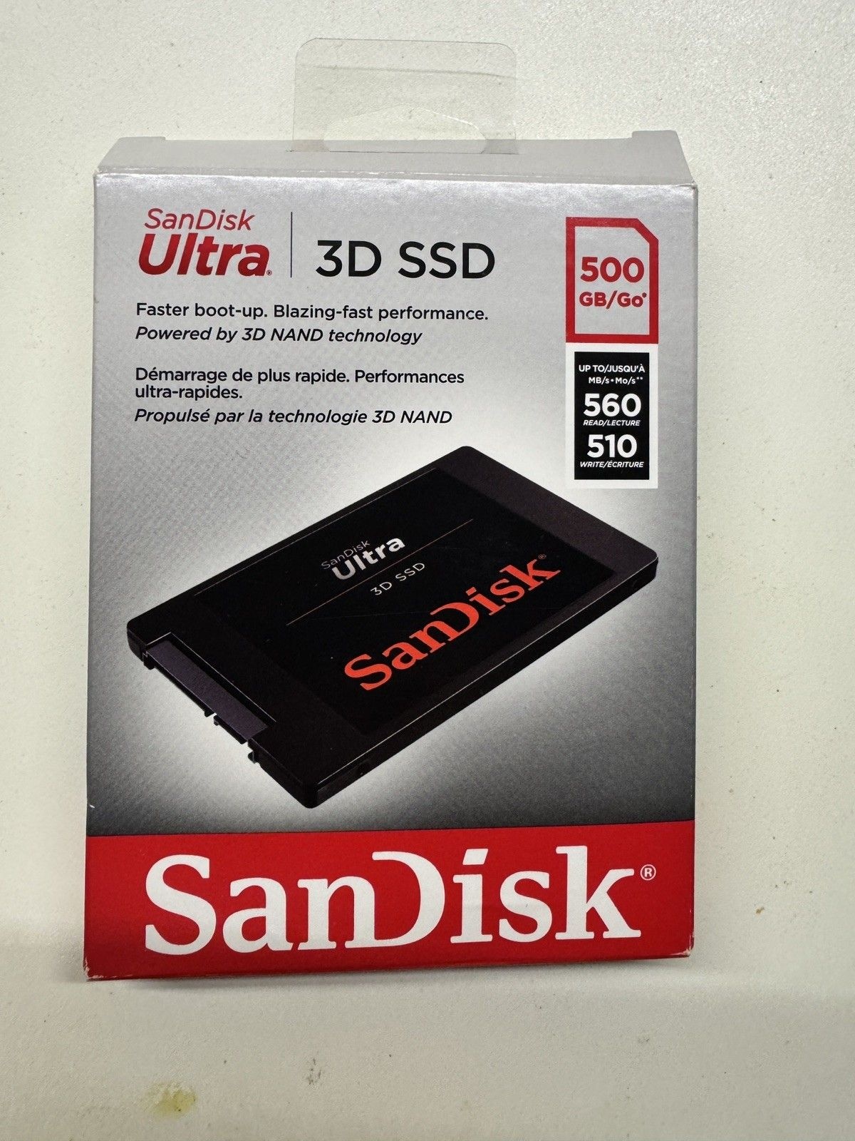 SanDisk 울트라 3D 500GB 560MB/s SATA SSD 솔리드 스테이트 드라이브[세금포함] [정품] NEW SDSSD [정품]H3500GG26 3393944 22724808079