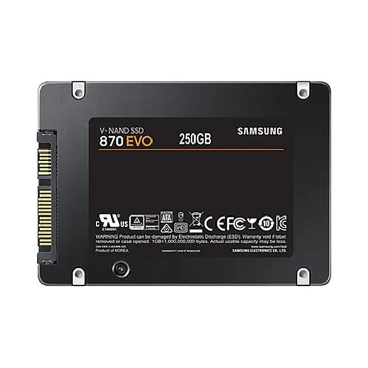 2.5 in 삼성 SAMSUNG [세금포함] [정품] SSD 솔리드 스테이트 드라이브[세금포함] 870 EVO 2TB 1TB 500 GB 250 SATA III lot 3393820 35