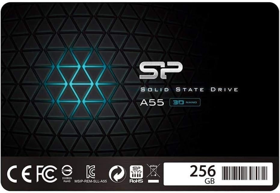 실리콘 파워 Ace A55 256 GB 2.5 inch SLC Cache SATA III 7mm SSD 솔리드 스테이트 드라이브[세금포함] [정품] SP256GBSS3A55S25 339519