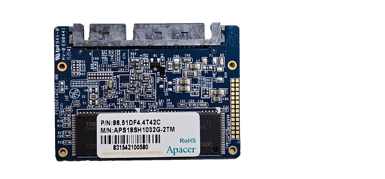 Apacer New APS18SH1032G-2TM 1.8 32GB Half Slim MLC ECC SSD 솔리드 스테이트 드라이브[세금포함] [정품], 산업, MO-297 3395097 12690103