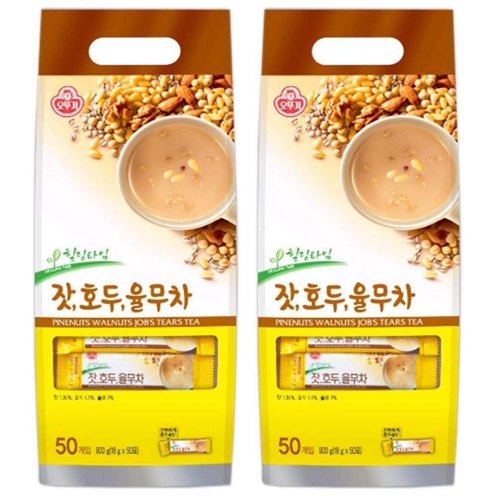 잣호두율무차 100T 50Tx2개 호두 잣 티백 율무차