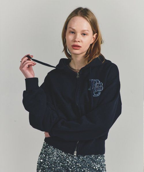 PAPERBOY 매장정품 PAPERBOY 트윌 PBC 후드집업-네이비 P23SSHD001 133045