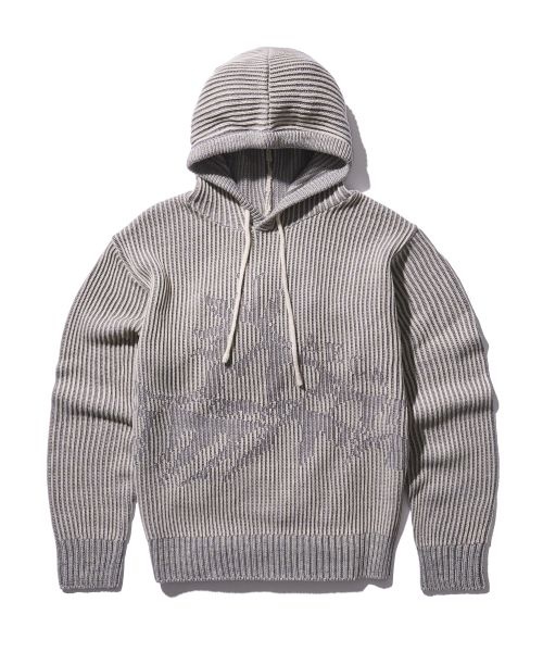 AECA 에이카화이트 AECA MOUNTAIN TWO T원 ONE HOOD KNIT-CREAM AWCMFWBDKNISO012G3CR 198869