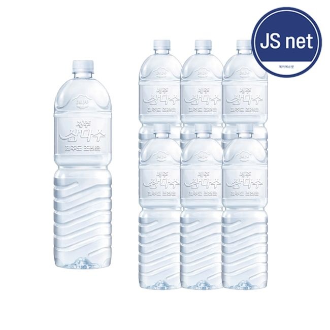 [온누리7%혜택]제주삼다수 무라벨 생수 2L 6개