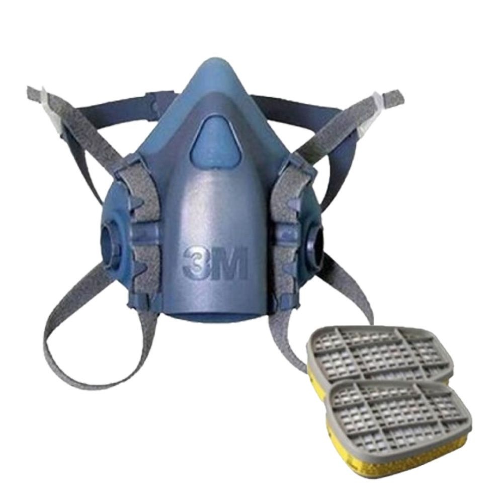 새나로 협력사 새나로 3M 방독 마스크 방진 세트 7502+6006K 안전마스크 공업용 방진마스크