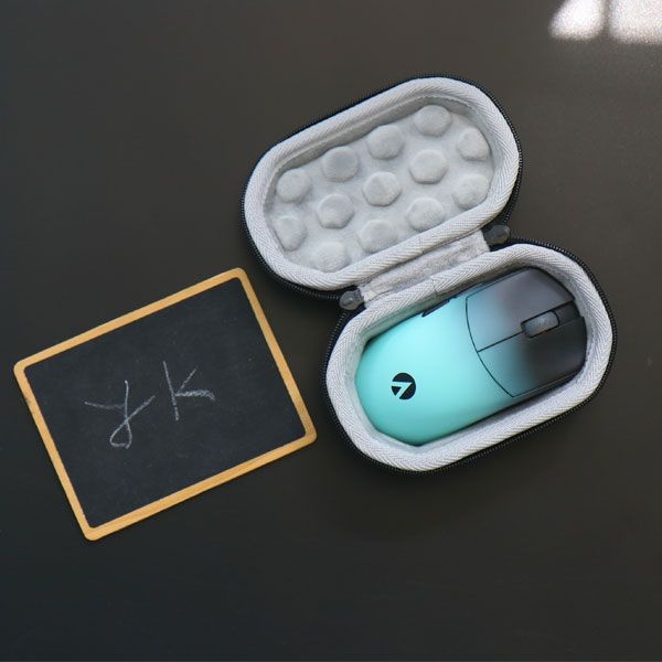 LAMZU 람주 MAYA X 마우스 케이스 고급 하드 쉘 융단 마우스 보호 파우치