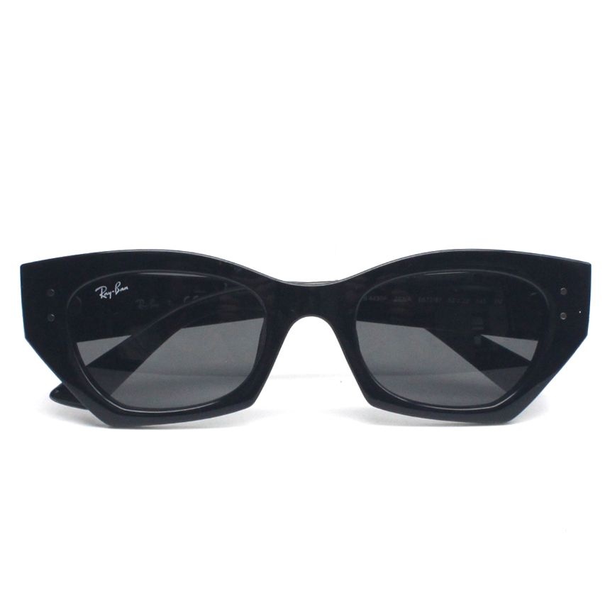 룩소티카 레이밴 RB4430F 6677/87 (52) 블랙 다크 그레이 ZENA BIO-BASED 선글라스