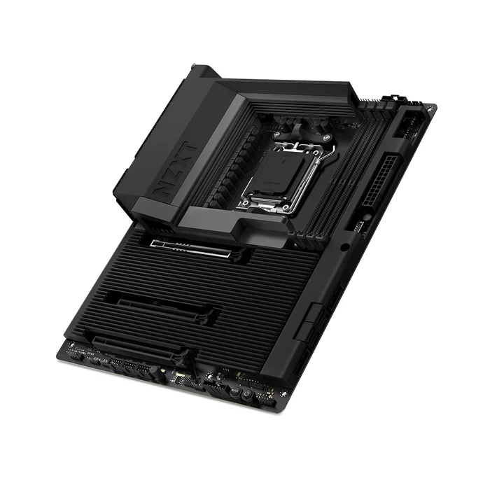 NZXT NZXT [NZXT 공인 판매처] N7 B850 AMD B850 ATX 게이밍 Wi-Fi 마더보드, 풀 커버 포함