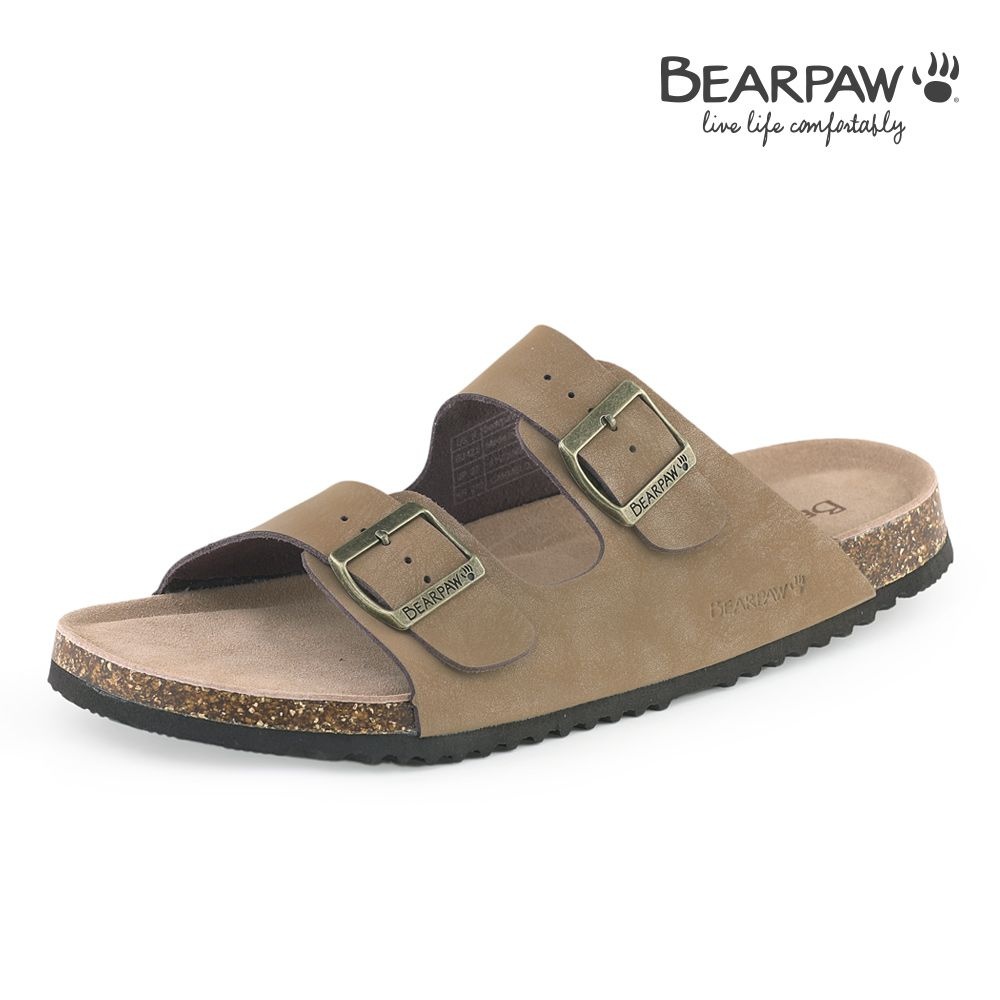 [롯데백화점] 베어파우 남성 슬리퍼 여름 브라운 샌들 CAMELO K1873042OB-M 2.5CM LE1209473532