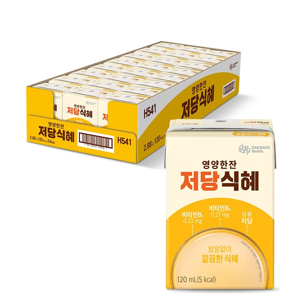 [본사] 뉴케어 영양한잔 저당식혜 120ml (24팩)