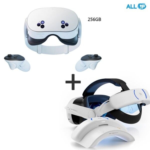 Meta Platforms Technologies, LLC [퀘스트] 메타  3S 256G meta quest 3s+ 고용량 배터리 헤드 스트랩 BINBOK VR T3 플러스 8000mAh