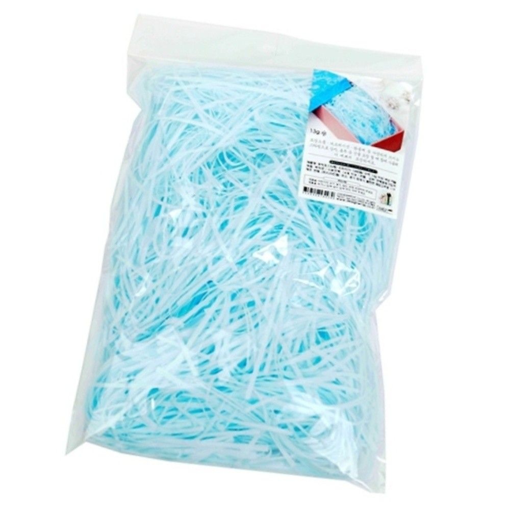 디버스조이협력사 기븐 부직포스타핑 하늘 약13G 포장부자재 포장충전재 선물포장재료