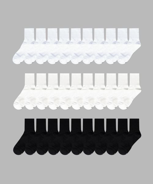 매장정품 IL-O-GONG-CHIL [10PACK+10PACK] 1507 모노 트라우져 하프 삭스 _ 스노우화이트/화이트/블랙