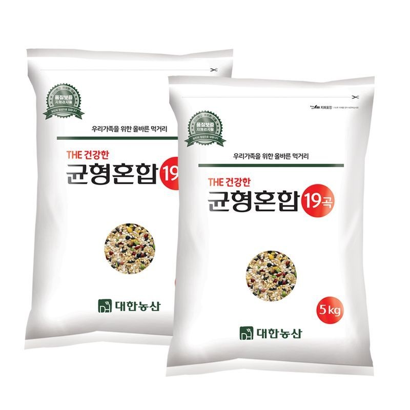 대한농산 균형 혼합 19곡 10kg (5kgx2봉) 혼합곡 잡곡 a[35767113]