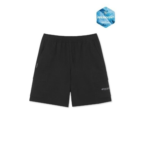 디스커버리 익스페디션 [디스커버리] 키즈반바지 AQS DKTB76053-BKS 키즈 프레시벤트 경량 우븐 포켓 포인트 트레이닝 반바지