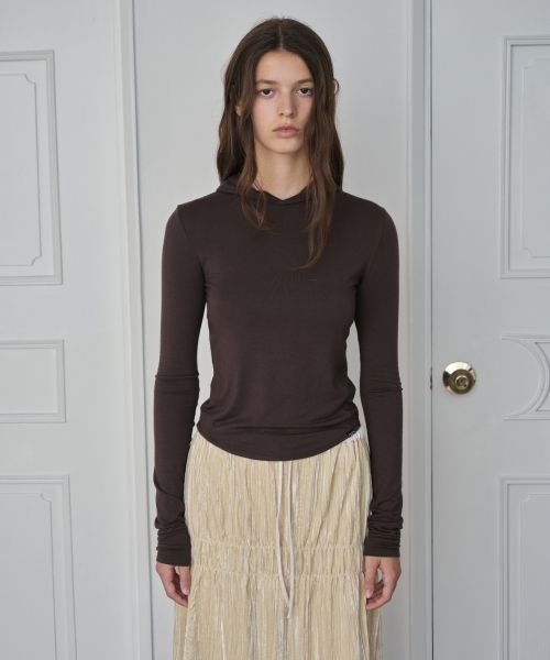 [해외] SYMMETRICPERCENT Comfort Slim Hoody / Brown