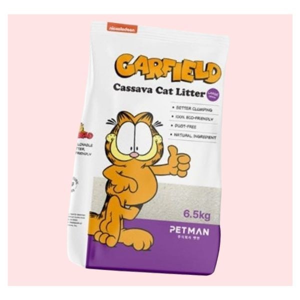 가필드 카사바모래 고양이모래 굵은입자 퍼플 보라 6.5kg 응고력2배 4379751