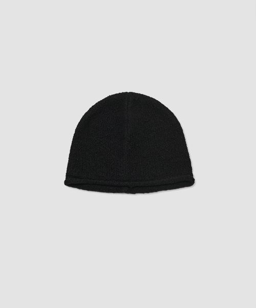 [해외] SYMMETRICPERCENT Rolled Beanie / Black