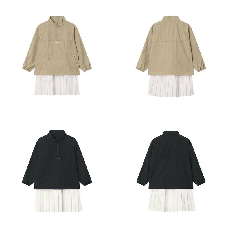 커버낫 키즈 <매장정품> COVERNAT 커버낫 디테처블 아노락 원피스CK2503OP88 1254903