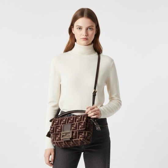 없음 FENDI 25FW MAMMA SMALL BAG (8BS105 AT14 F0L1B) (맘마백 스몰)