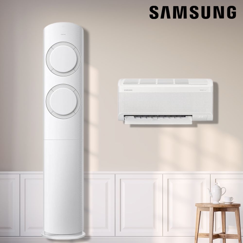[온누리상품] 삼성전자 삼성 AI Q9000 투인원 2in1 에어컨 19+6평 AF60F19D11GRS 기본설치비포함 삼성본사설치