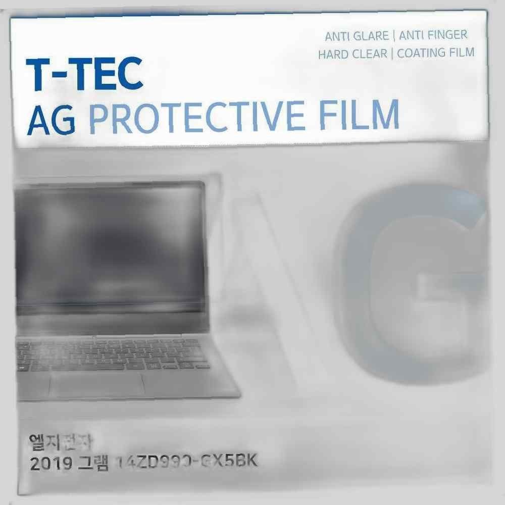 T.LG 2019 그램 14ZD990-GX5BK 저반사 필름 노트북 액정보호필름 AG LCD 지문방지