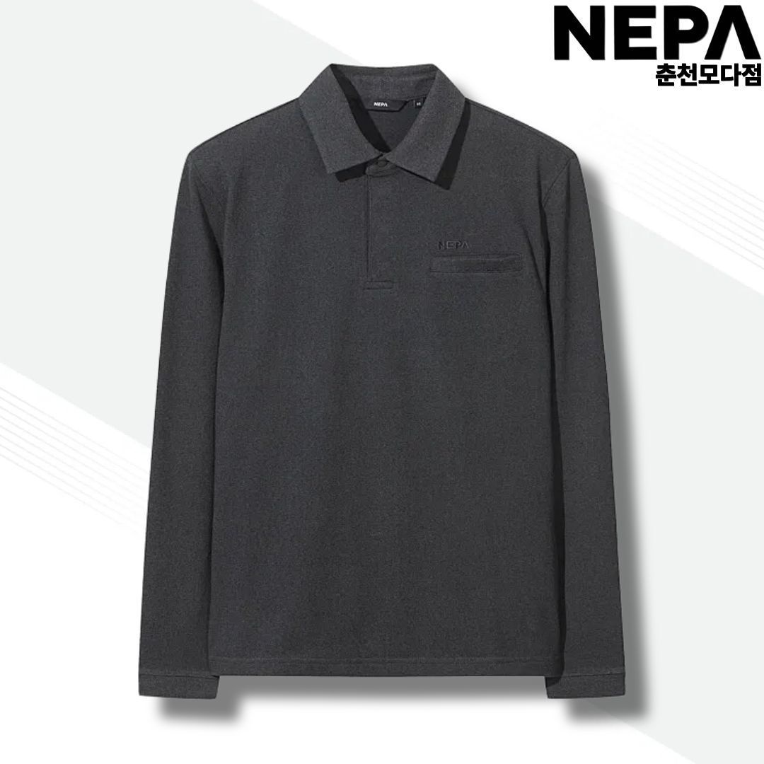 네파 네파 남성 간절기 골프 등산 기모 폴로 티셔츠 카라티 리사이클 폴로티셔츠 7L75216 B09