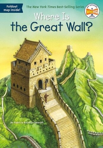 영문 영어 유아 도서 Where Is the Great Wall? Paperback 미국판 Foldout Map Inside! 1849115