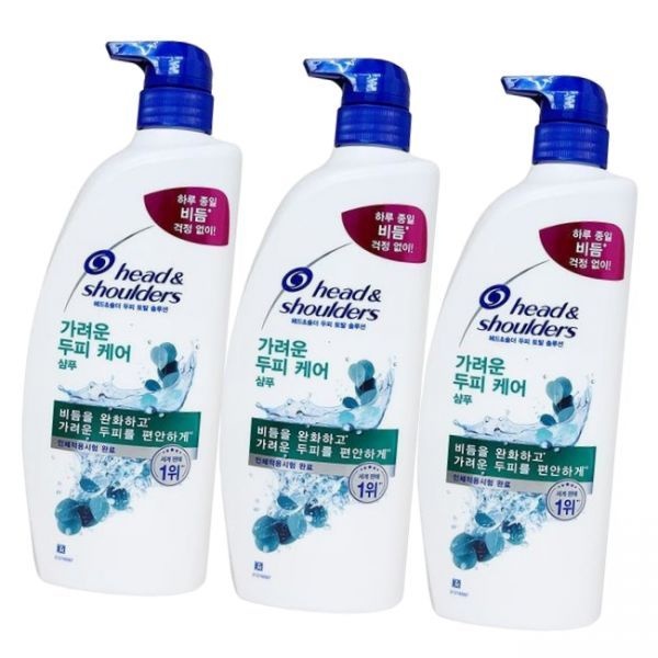 헤드앤숄더 가려운 두피케어 샴푸 850ml 3개 4609468
