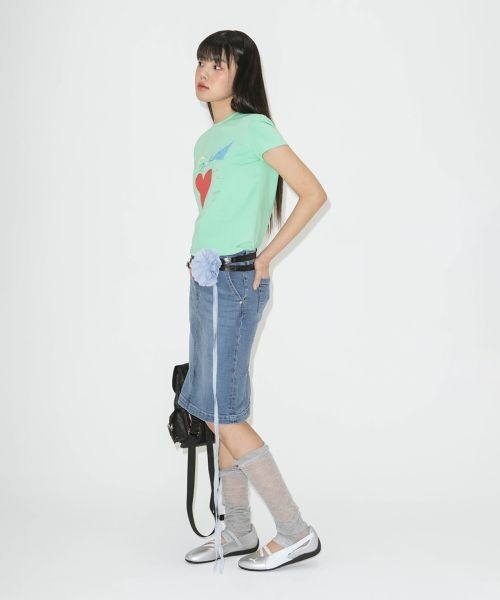 라츠유Demi Mid Skirt