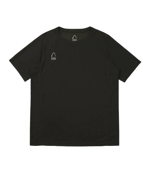 시에라디자인 SIERRA DESIGNS 맨던홀 (MENDENHALL) 폴라텍 파워드라이 반팔티셔츠 블랙 매장정품 213676