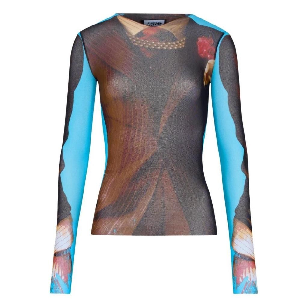 장 폴 고티에 장폴고띠에 리에디션 긴소매 탑 2601WTO458M027P TP445940576