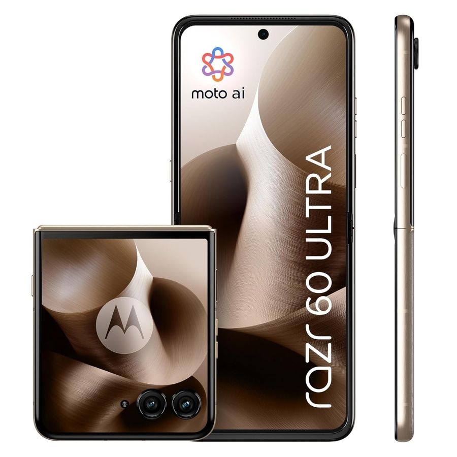 [해외] 모토로라 레이저 Razr 60 Ultra 플립폰 12/256GB 브라운 공기계