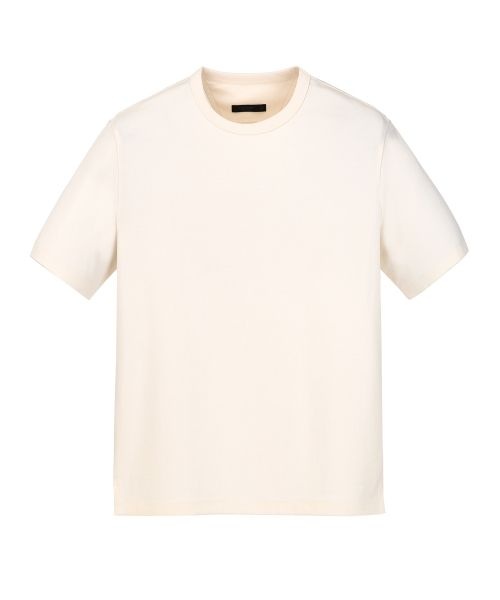 <매장정품> JILLSTUART 질스튜어트 NEWYORK MEN 시그니처 라운드 티셔츠 - 라이트베이지(JNTS6B302I1) JNTS6B302I1 1241674