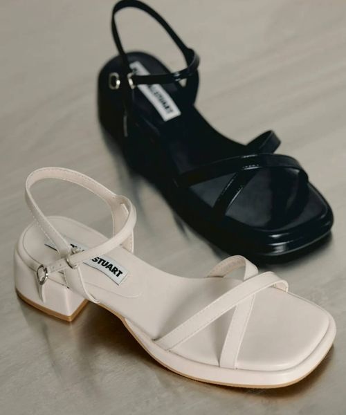 <매장정품> JILLSTUART 질스튜어트 JILL BY [마일리] 크로스 스트랩 플랫폼 샌들 - 2colors JLSO6E300BK JLSO6E301WT 1241939