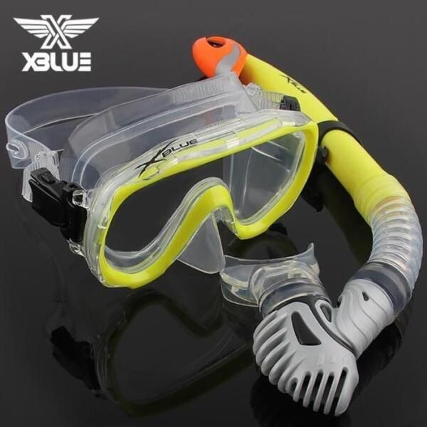 [리디아넬] XBLUE 레저용 마스크 스노클 세트 N76297 휴가용품 (37863998A)