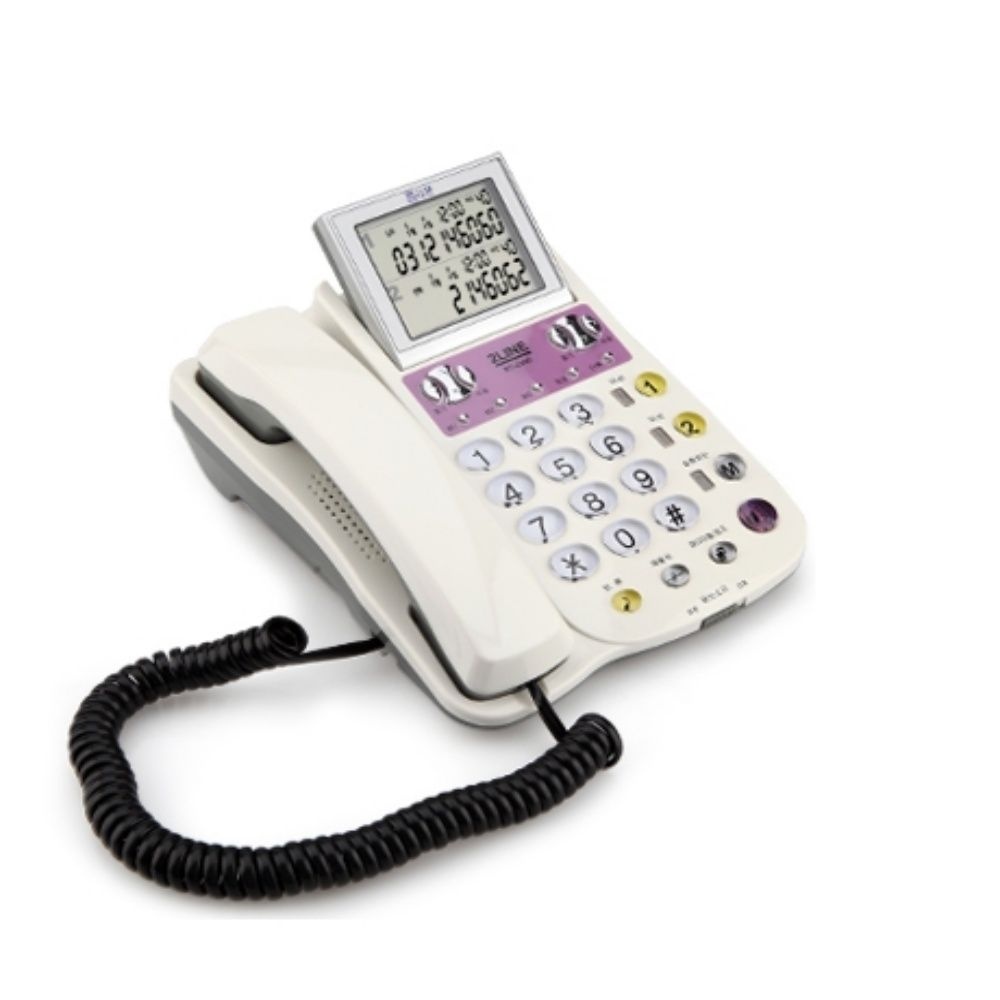 발신자 표기 전화기 2라인 고급사무실전화기 사무실전화기 비서실전화기 사무용전화기 고급사무용전화기