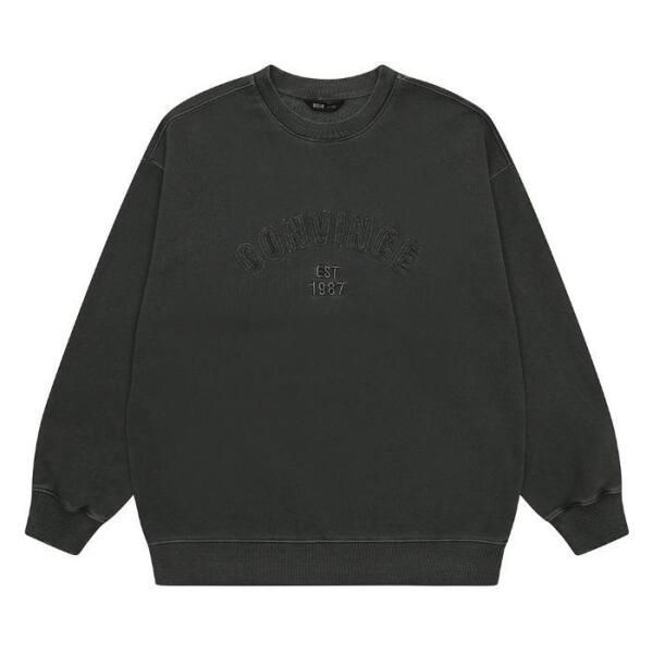 소이 [소이] 더센트럴 주니어 TC01 아플리케 피그먼트 맨투맨티  26S1405