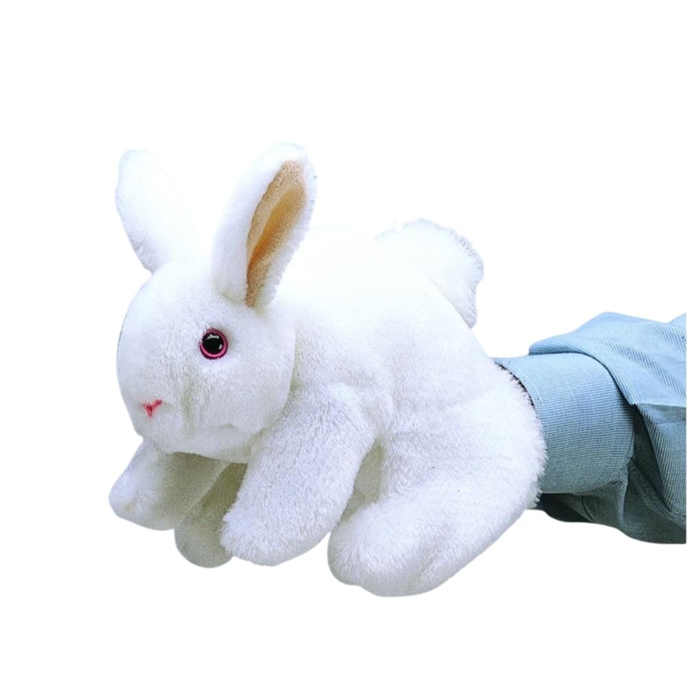 무대 역할극 자유발언 하얀 토끼손인형 교구 영유아 어린이유튜브