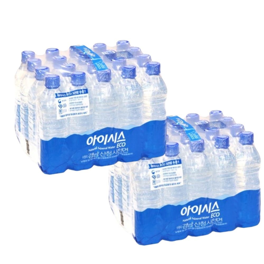 아이시스 무라벨생수 500ml x 40개