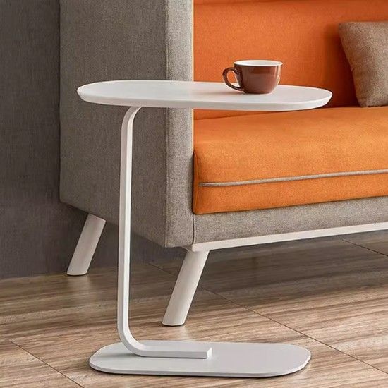 나인윌 타원형 소파테이블 C형 보조테이블 DUGED 협탁 거실사이드테이블 북유럽디자인